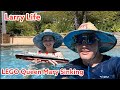 Larry Life LEGO Queen Mary Sinking with special guest