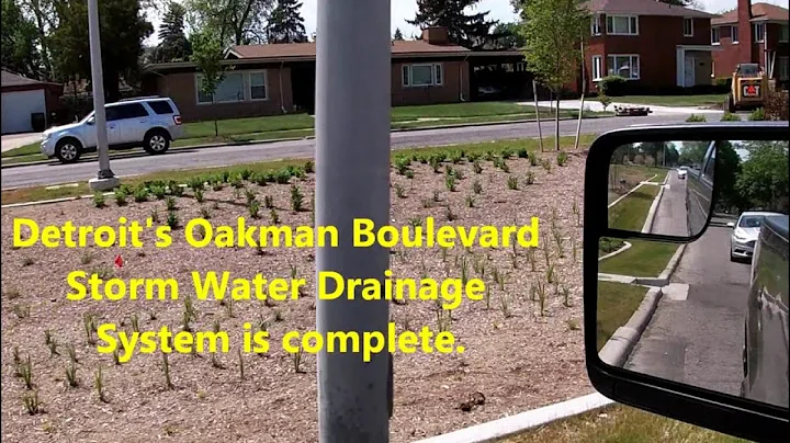 Oakman Median Drainage Project Complete! May, 2021.