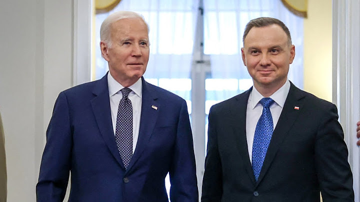 Duda podziękował Bidenowi za wizytę w Ukrainie. "Spektakularne posunięcie strategiczne"