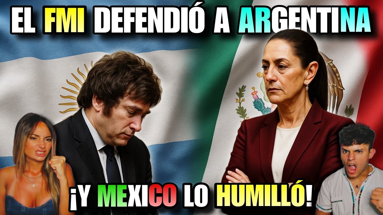 MÉXICO DEJA CALLADO al FMI que POSICIONÓ a ARGENTINA por ENCIMA SUYO 🇲🇽😱 *ESPAÑOLES REACCIONAN*
