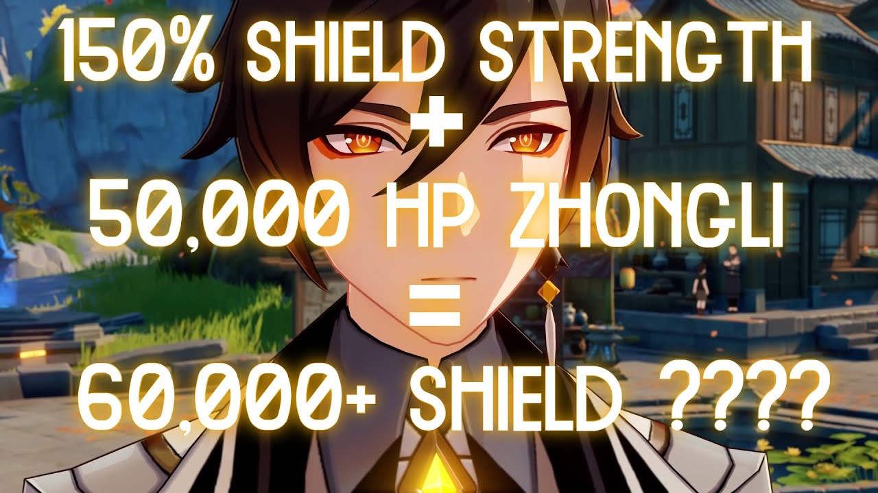 What 150% Shield Strength With 50,000 Hp Zhongli Look Like - Genshin ...