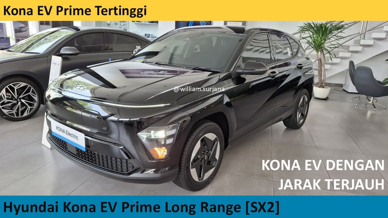 Hyundai Kona EV Prime Long Range [SX2] review - Indonesia - YouTube