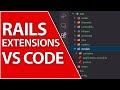 Vs code extensions for ruby on rails that i use