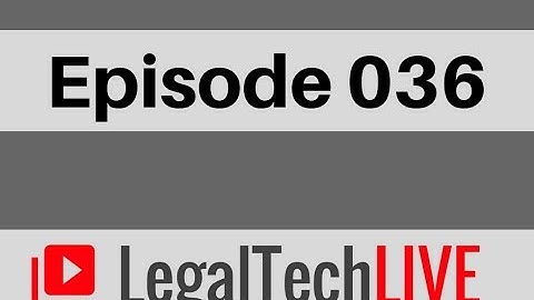 Automated Client Intake and Onboarding with ClientSherpa - LegalTechLIVE - Episode 036