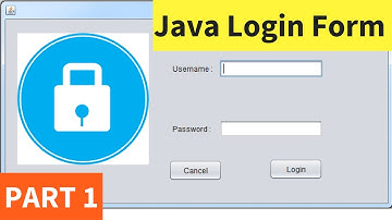 Java Login Form Using NetBeans With Source Code - Part 1