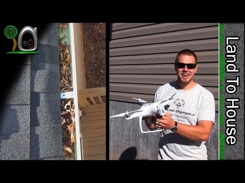 Drone Gutter Cleaning