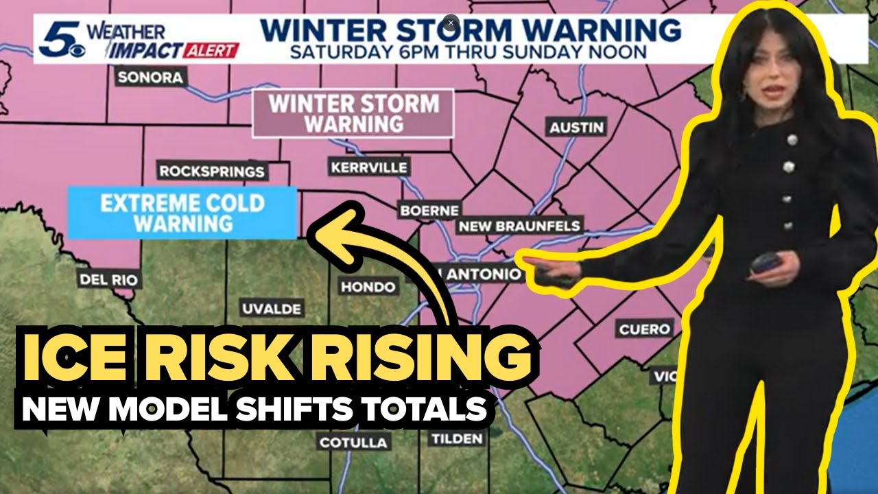 San Antonio ice risk rising: Winter storm warning expanded to Bexar ...