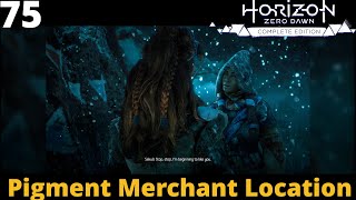 Pigment Merchant Location - Horizon Zero Dawn Complete Edition Walkthrough Part 75 screenshot 5
