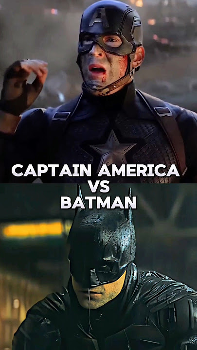 Captain america vs Batman Comparison || Who is strong? #captainamerica #batman #shorts #marvel