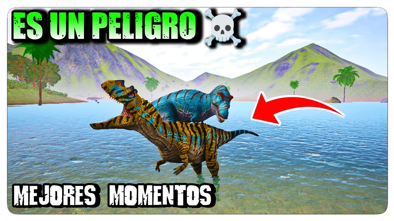 Nunca imaginé que el CERATOSAURUS Sigue Siendo Peligroso 😨 | Momentos Épicos en The Cursed Isle 🦕🦖