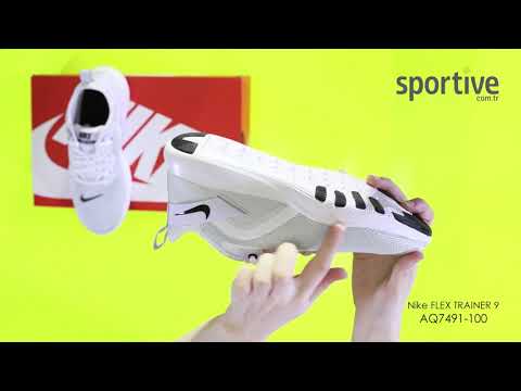 Nike FLEX TRAINER 9 Kadın Antrenman Ayakkabısı AQ7491-100