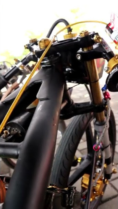 SUZUKI SATRIA FU MODIF DRAG BIKE #short #satriafufi #racing
