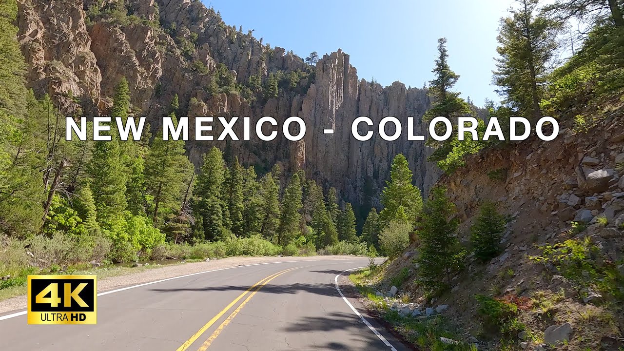 Driving Historic Santa Fe Trail | New Mexico to Colorado in 4K