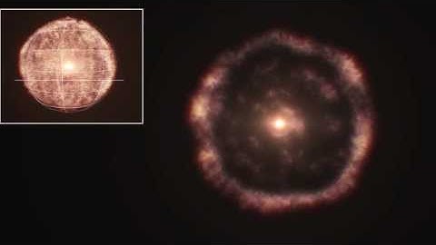 ESO- Slicing through a 3D ALMA view of the material around the red giant star R Sculptoris. HD