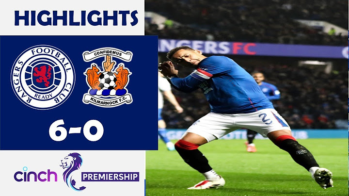 Rangers v Kilmarnock 6-0 Highlights Goals | Scottish Premiership 2024/25