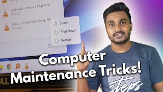 9 Essential Computer Maintenance Tips Tamil!