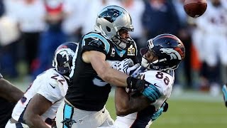 Luke Kuechly Delivers Monster shot to Demaryius Thomas SB 50