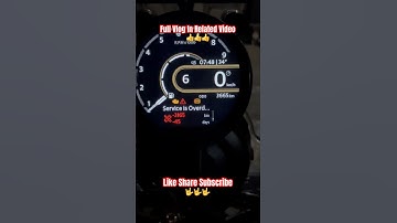 How To Reset Himalayan 450 Service Indicator #shorts #himalayan450 #diytips