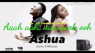 Zuchu ft Mbosso - Ashua ( Lyrics)