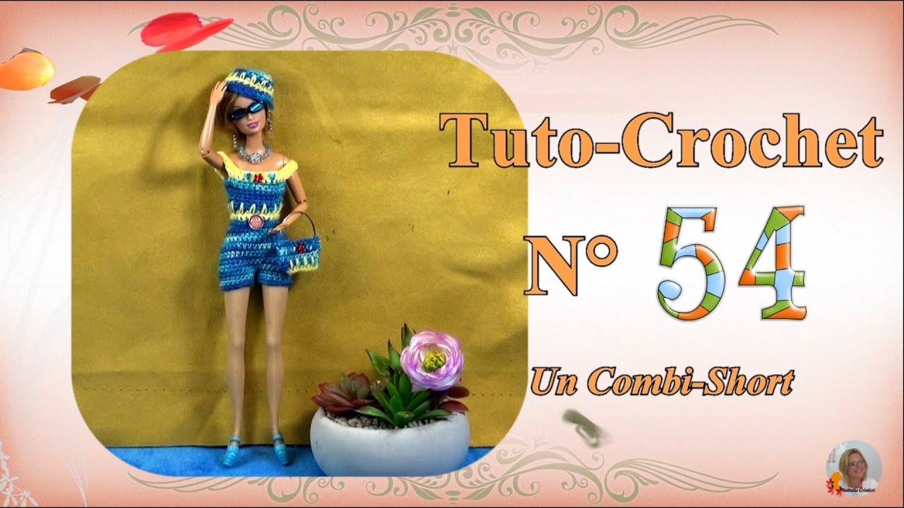 ✏️ Tuto Crochet N°54 | 🩱 Un Combi-Short
