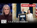 Top U.S. &amp; World Headlines — January 16, 2026
