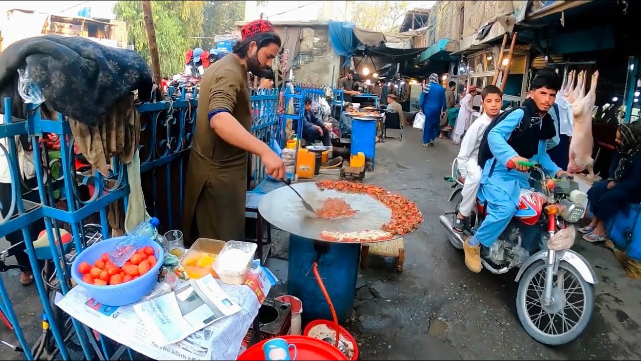 Traditional Street Food Of Afghanistan Breakfast Subha Ka Nashta traditional-street-food-of-afghanistan-breakfast-subha-ka-nashta