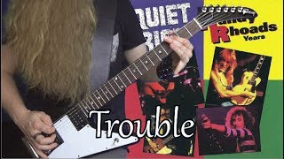 Quiet Riot - Trouble |Solo Cover|