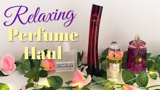 Relaxing Perfume Haul 💛 A Soothing Fragrance Video | Perfume Collection 2020