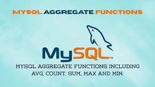 MySQL Aggregate Functions