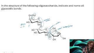 Indicate And Name Glycosidic Bonds In A Given Trisaccharide