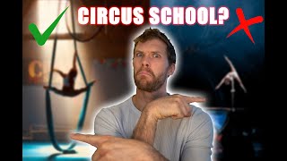 If you're considering going to circus school, watch this.