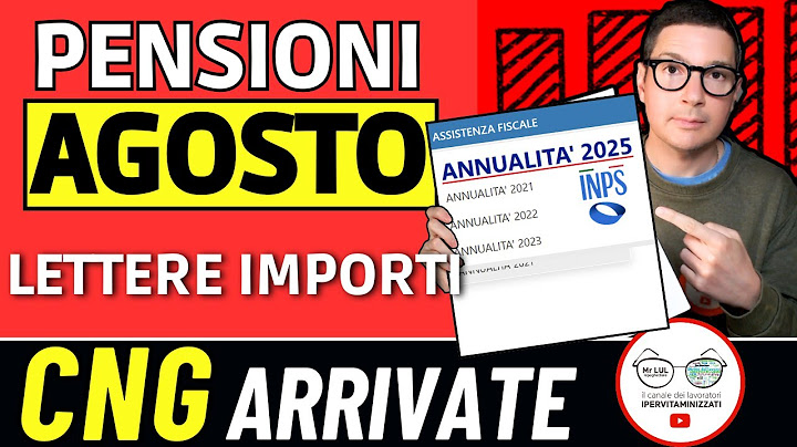 PENSIONI AGOSTO 2025 ✅ VERIFICA in ANTEPRIMA IMPORTI INCREMENTI CONGUAGLI RIMBORSI 730 nel CEDOLINO