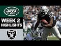 Jets vs. Raiders | NFL Week 2 Game Highlights