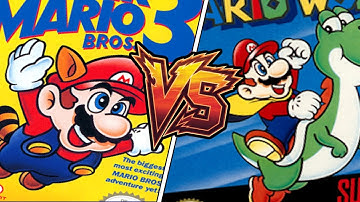 Super Mario Bros 3 VS Super Mario World - Which One Is ACTUALLY Better
