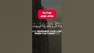 سورة الكهف الاية 23 بصوت اسلام صبحي 😻🌸