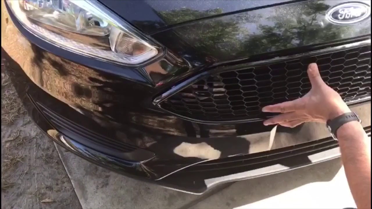 Sanktion Bil gas Gloss black grill installation... Ford Focus #carmods - YouTube