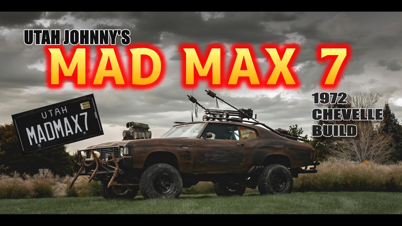 Автомобиль Chevelle MAD MAX 1972 года от Юты Джонни!