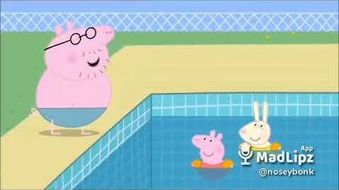 Daddy pig is full of shit! (Peppa pig)