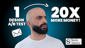 This Email Redesign Made $2,000 MORE (Simple A/B Test for E-Commerce Brands 🚀)