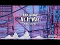 As it Was - Harry Styles (Edit Audio)