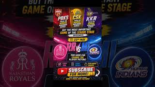 🔥 IPL 2026 Playoff Race Crazy Ho Gayi! 😱 RR vs MI Match Badal Sakta Hai Sab Kuch 🏏💥