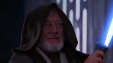 Obi - Wan Kenobi vs Darth Vader, but it is edited funny