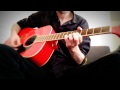 Just a little ditty on my very red acoustic