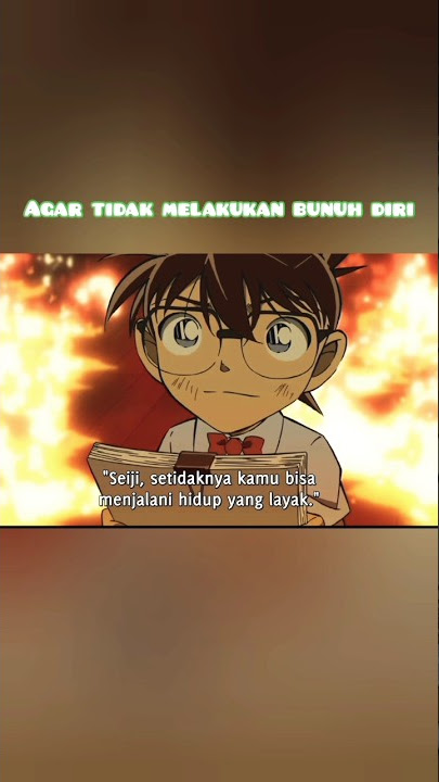 KISAH TERSEDIH DALAM CERITA DETEKTIF CONAN #detektifconan #pecintaconan  #shinichikudo #manga