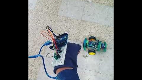 hand gesture car with arduino.               #shorts #arduino #programming #rust #embedded  #linux #