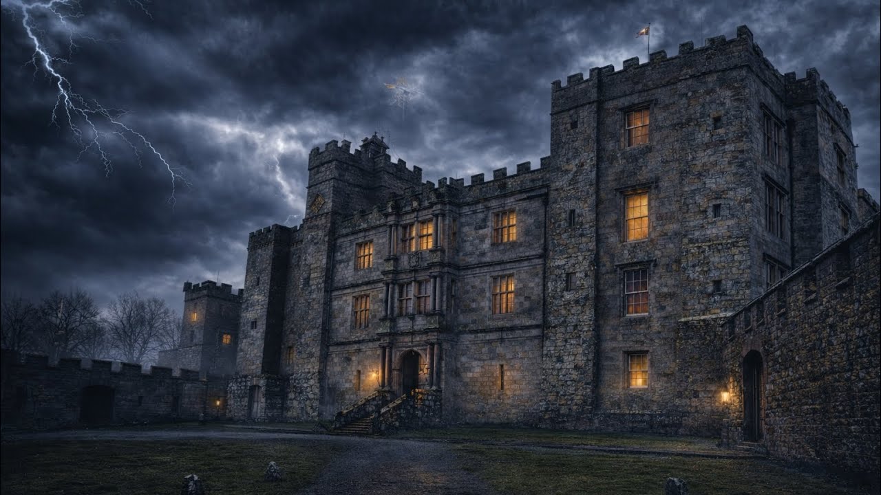 Our BIZARRE ENCOUNTER within Chillingham Castle! REAL PARANORMAL!