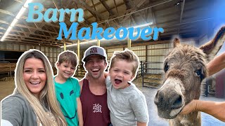 The Roshek Family's Barn Makeover Begins! ANIMALS/KIDS LEARN/MINI COW/DONKEY/FARM LIFE/ TOOLS/TRUCKS by The Roshek Family 3,172 views 6 days ago 25 minutes