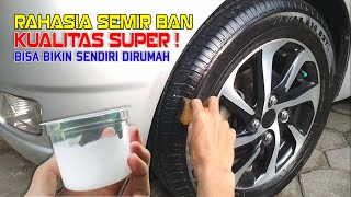 Make Your Own Tire Polish With Simple Ingredients | Super Lightning and Long Lasting Black