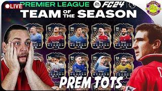 HUGE PACK OPENING! PREMIER LEAGUE TEAM OF THE SEASON TOTS 🔴 LIVE ULTIMATE TEAM STREAM FC 24