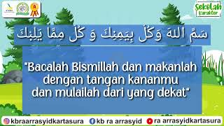 Hadits Makan Dengan Tangan Kanan || KB-RA Ar Rasyid Kartasura